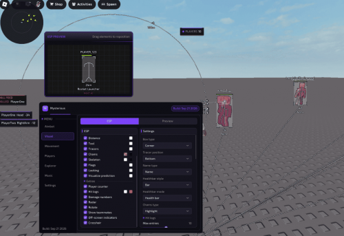 Mysterious External Roblox